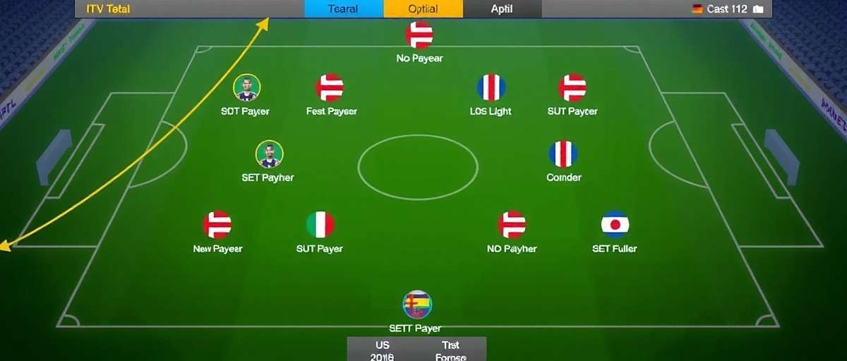Champions League Clash Team Formation Strategy Champions League Clash strategy guide showing team formation screen with optimal player positions for Indian conditions